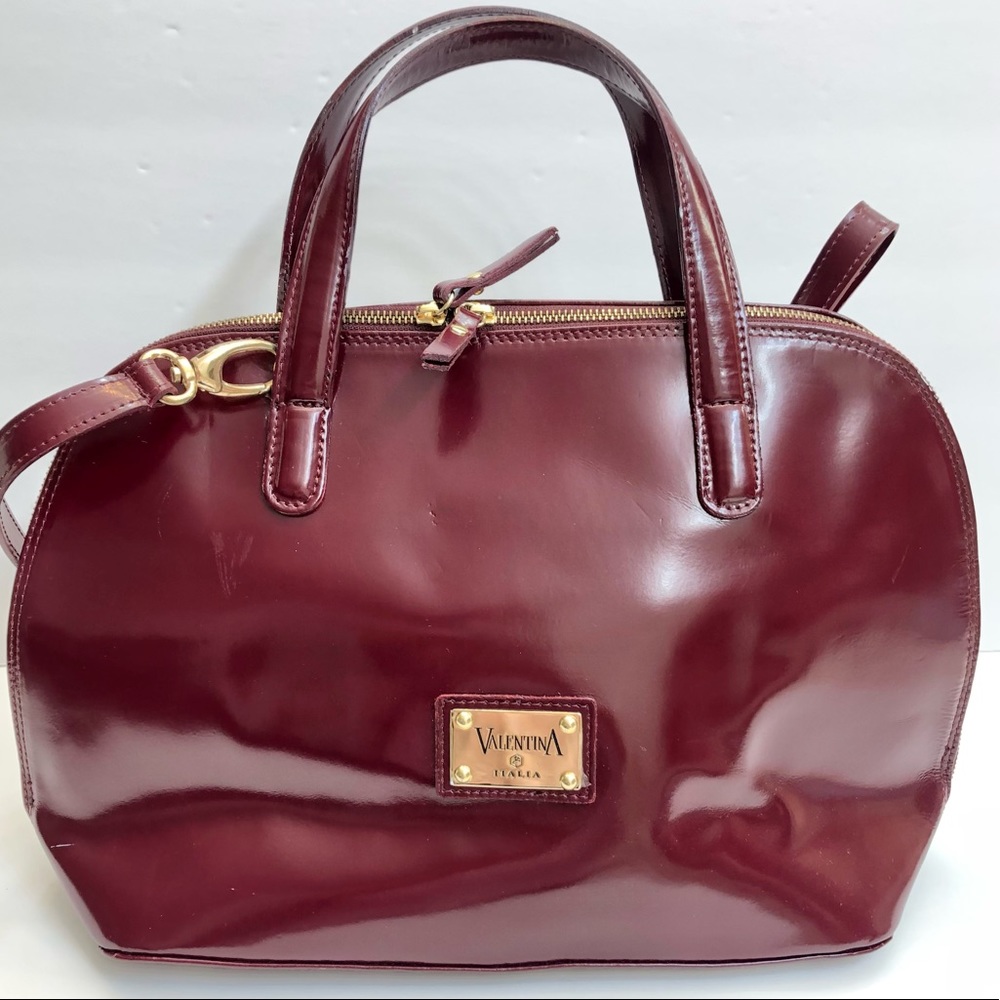 Valentina Italia Bowler Handbag